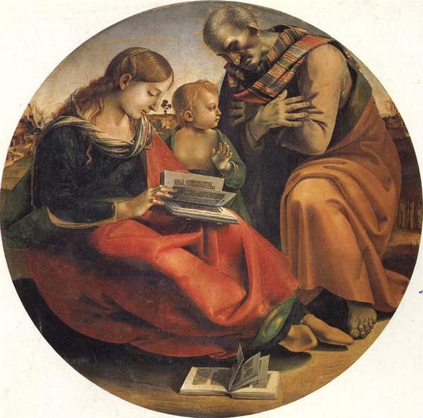 Luca Signorelli The Holy Family oil painting image